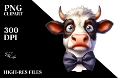 Disgusted Cow with Sunglasses Product Image 2