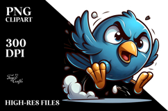 Serious Bird PNG Product Image 2