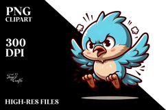 Serious Bird PNG Product Image 2