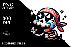 Despair Skull with Bandana Product Image 2