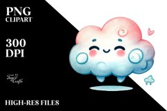 Cute Cloud PNG Product Image 2