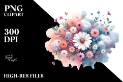 Cute Flower Flowers PNG Product Image 2