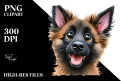 Watercolor Cute Malinois Product Image 2