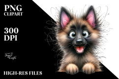 Watercolor Cute Malinois Product Image 2
