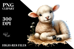 Baby Lamb PNG Product Image 2
