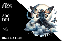 Creative Gothic Fairy PNG Product Image 2