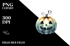 Funny Washed JACK-O&#039;-LANTERN PNG Product Image 2