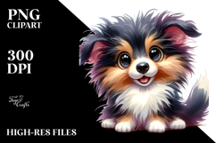 Cute Baby Collie, High-Res PNG Product Image 2