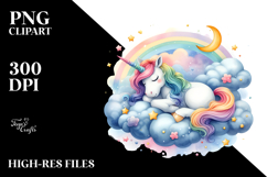 Abstract Unicorn | Sublimation | Clipart Product Image 2