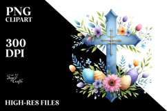 Easter Cross PNG Product Image 2