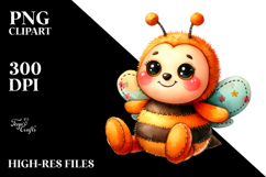 Baby Plush Bee Sewn | Clipart Product Image 2
