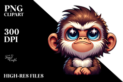 Goofy Monkey PNG Product Image 2