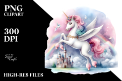 Dancer Unicorn Castle | Clipart Product Image 2