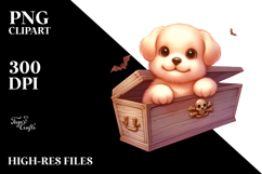 High Detail Halloween Puppy Product Image 2