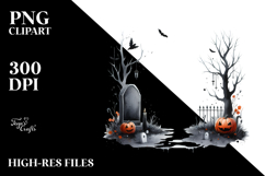 Simple Halloween Tombstone, Transparent PNG Product Image 2