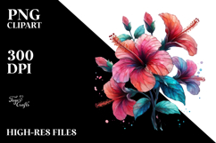 Hibiscus Illustration, PNG Product Image 2