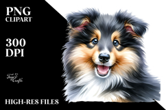 Cute Baby Collie, High-Res PNG Product Image 2
