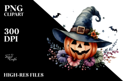 Funny Halloween Hat Clipart, PNG Product Image 2