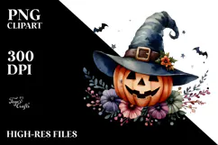 Funny Halloween Hat Clipart, PNG Product Image 2