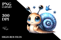 aCute Energetic Rocker Snail, PNG Product Image 2