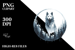 Elegant Werewolf, Halloween PNG Product Image 2