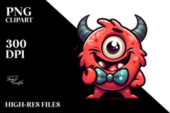Curious Monster with Bow Tie Product Image 2