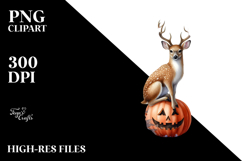 Deer for Halloween PNG Product Image 2