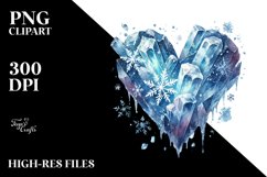 Ice Heart PNG Product Image 2