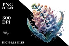 Hyacinth Watercolor Splash Product Image 1