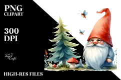 Retro Gnome, Halloween PNG Product Image 2