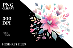 base keywords:sublimation,png,summer,sticker,flower,clipart Product Image 2