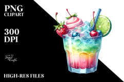 Icy Cocktail PNG Product Image 2