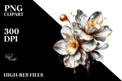 Abstract Glossy Narcissus Clipart Product Image 3