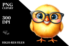 Chick es Watercolor Clipart Product Image 2