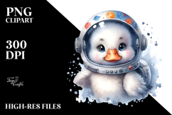Cute Baby Swan with Big Eyes PNG Product Image 2