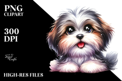 Happy Baby Yorkshire Terrier Watercolor Product Image 2