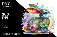 Easter Bunny Sublimation|Clipart Product Image 2