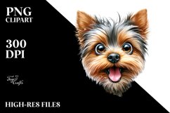 Crazy Yorkshire Terrier Clipart Product Image 3
