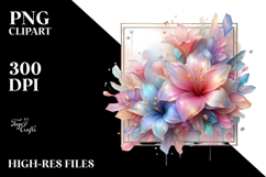 Pastel Azalea Art, Transparent PNG Product Image 2