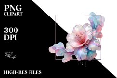 Abstract Azalea, High-Res PNG Product Image 3