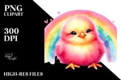 Watercolor Cow Portrait with es PNG Product Image 2