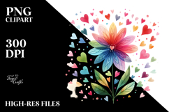 base keywords:sublimation,png,summer,sticker,flower,clipart Product Image 2