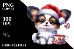 Expressive Baby Papillon, Cool PNG Product Image 1