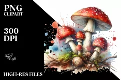Detailed Mushroom PNG Product Image 1