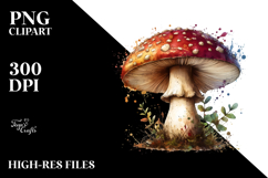Detailed Mushroom PNG Product Image 2