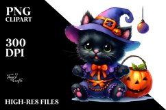 Vibrant Baby Cat Halloween Product Image 1