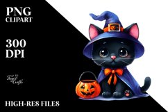 Vibrant Baby Cat Halloween Product Image 1