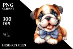 Happy Baby Bulldog, Transparent PNG Product Image 2