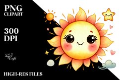 Cute Sun PNG Product Image 2