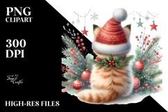 High Baby Bird in Christmas Dress PNG Product Image 2
